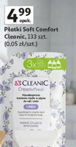 Auchan Płatki Soft Comfort Cleanic oferta