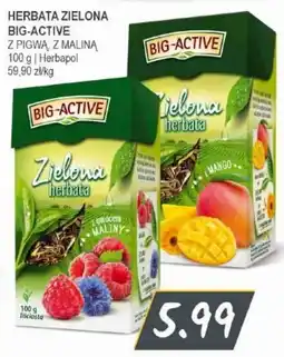 Słoneczko Herbata Zielona Big-Active z Maliną oferta