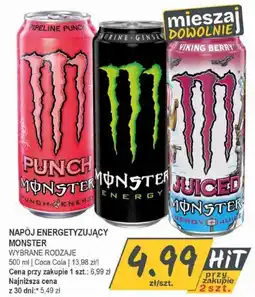 Słoneczko Napój energetyzujący Monster oferta