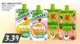 Słoneczko Mus Tymbark/Kubus oferta