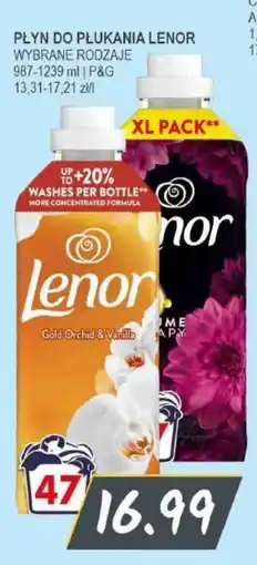Słoneczko Płyn do płukania Lenor Wybrane rodzaje oferta