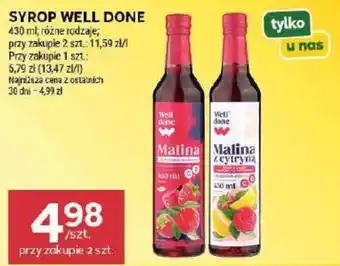 Stokrotka Market Syrop Well Done oferta