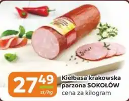 Gama Kiełbasa krakowska parzona SOKOŁÓW oferta