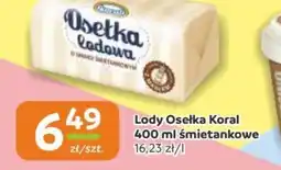 Gama Lody Osetka Koral smietankowe oferta