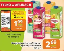 Gama Napój niegaz. Hortex oferta