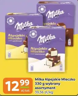 Gama Milka Alpejskie Mleczko oferta