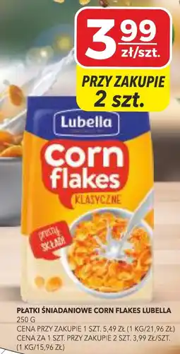 Top Market Płatki Śniadaniowe Corn Flakes Lubella oferta