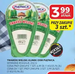 Top Market Twaróg Wiejski Klinek Osm Piątnica oferta