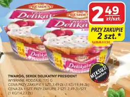 Top Market Twaróg, Serek Delikatny President oferta