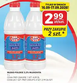 Top Market Mleko Polskie 3,2% Mlekovita oferta