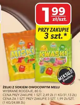 Top Market Żelki z sokiem owocowym Melu oferta