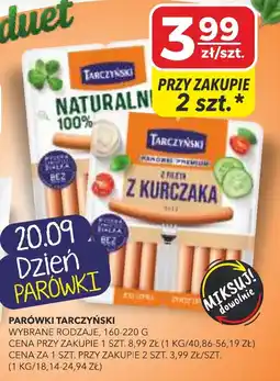 Top Market Parówki Tarczyński Naturalne z kurczaka oferta