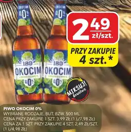 Top Market Piwo Okocim 0% oferta