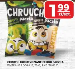 Top Market Chrupki kukurydziane Chruu Paczka oferta