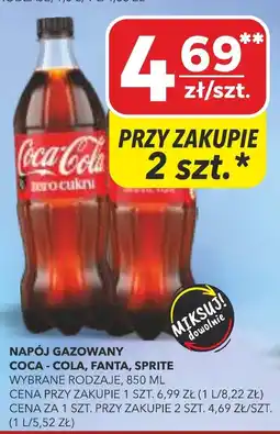 Top Market Napój gazowany Coca-Cola, Fanta, Sprite oferta