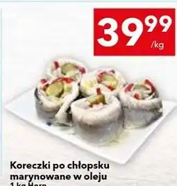 Lewiatan Koreczki po chłopsku marynowane w oleju 1 kg Horn oferta