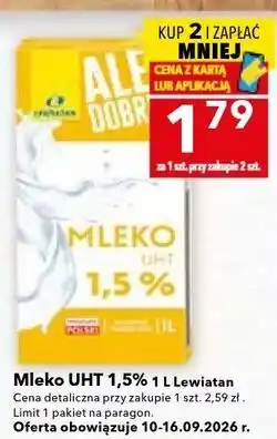 Lewiatan Mleko UHT 1,5% Lewiatan oferta