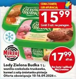 Lewiatan Lody Zielona Budka oferta
