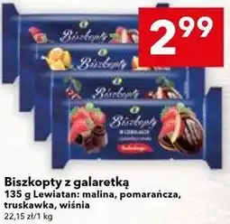 Lewiatan Biszkopty z galaretką Lewiatan oferta