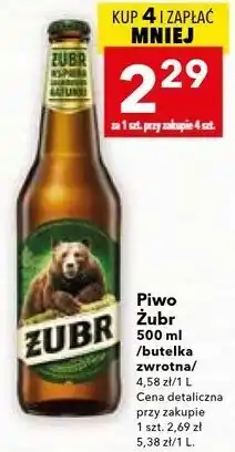 Lewiatan Piwo Żubr oferta