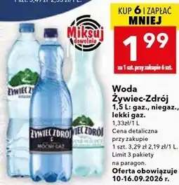 Lewiatan Woda Żywiec-Zdrój oferta