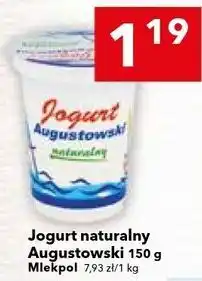 Lewiatan Jogurt naturalny Augustowski Mlekpol oferta