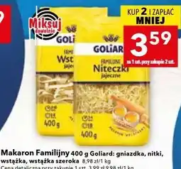 Lewiatan Makaron Familijny Goliard oferta