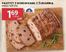 Stokrotka Pasztet z Borowikami, z Żurawiną Indykpol oferta