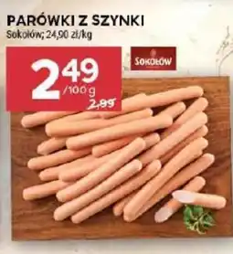 Stokrotka Parówki z szynki Sokolów oferta