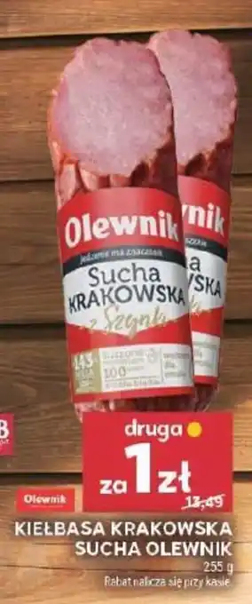 Stokrotka Kielbasa Krakowska Sucha Olewnik oferta