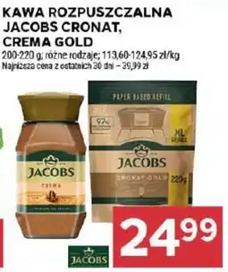 Stokrotka Kawa rozpuszczalna Jacobs Cronat, Crema Gold oferta