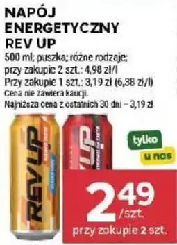 Stokrotka Napój Energetyczny Rev Up oferta