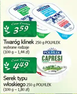 Cezar Delikatesy Twaróg klinek POLMLEK oferta