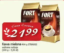 Cezar Delikatesy Kawa mielona STRAUSS oferta