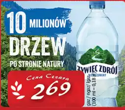 Cezar Delikatesy Woda gazowana Żywiec Zdrój oferta