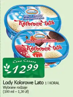 Cezar Delikatesy Lody Kolorowe Lato 1 | KORAL oferta