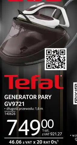 Selgros Generator pary Tefal oferta