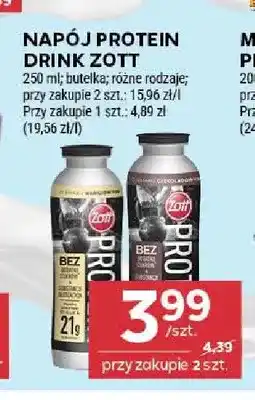 Stokrotka Napój Protein Drink Zott oferta