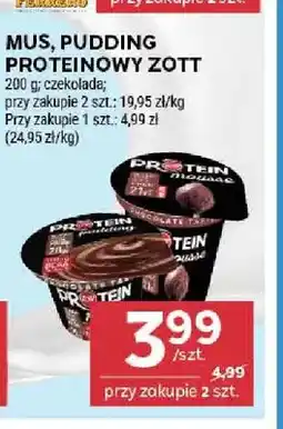 Stokrotka Pudding proteinowy Zott czekolada oferta