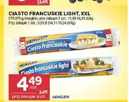 Stokrotka Ciasto francuskie XXL Henglein oferta
