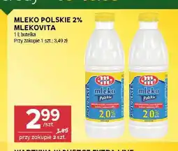 Stokrotka Mleko polskie Mlekovita 2% oferta