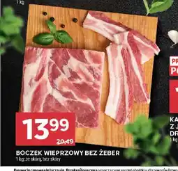Stokrotka Boczek wieprzowy bez żeber ze skórą oferta