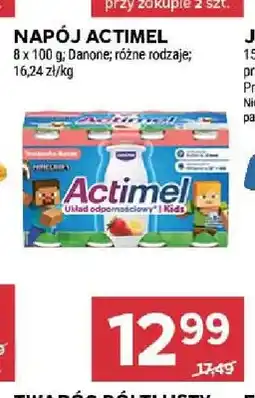 Stokrotka Napój Actimel 8-pak oferta