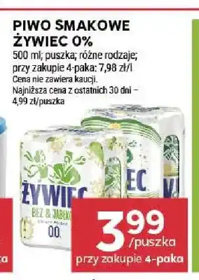 Stokrotka Piwo bezalkoholowe smakowe Żywiec oferta