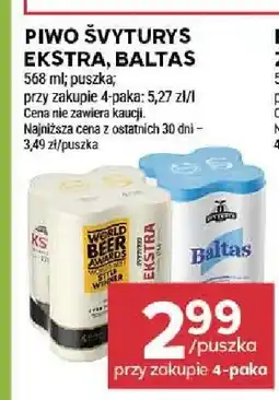 Stokrotka Piwo Švyturys Ekstra oferta