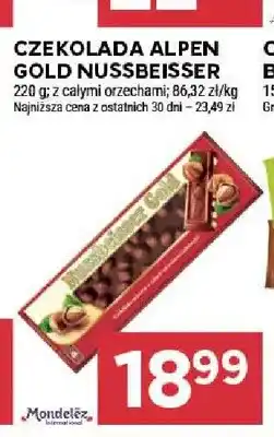 Stokrotka Czekolada Alpen Gold Nussbeisser z całymi orzechami oferta