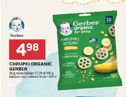 Stokrotka Chrupki organic Gerber oferta