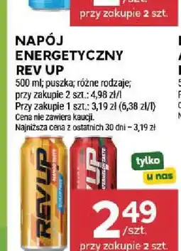 Stokrotka Napój energetyczny Rev Up oferta