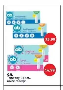 Blue Stop Tampony ProComfort O.B oferta