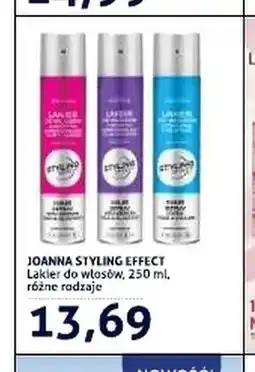 Blue Stop Lakier do włosów Styling Effect Joanna oferta
